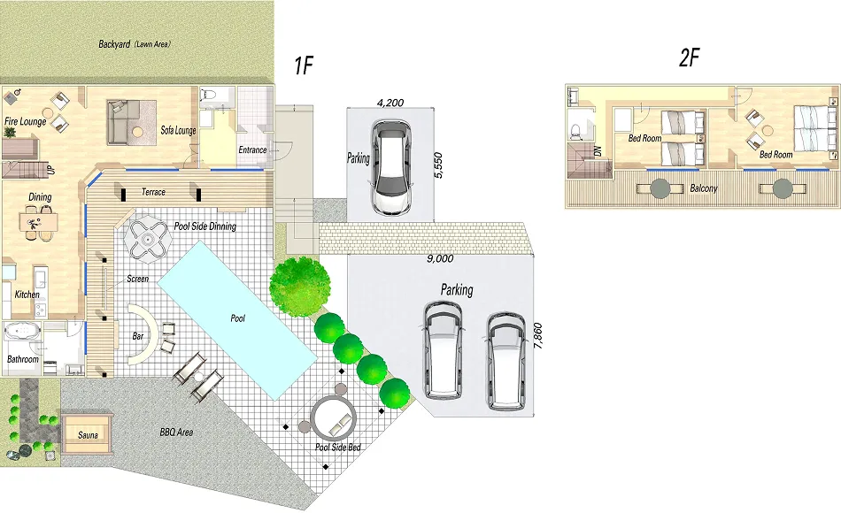 お部屋について